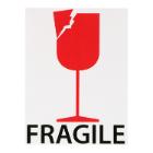 ETIKET 76,2X101,6MM FRAGILE WIT MC WIK 2B ROL A 100 Productfoto