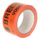 TAPE PP ACRYL ORANJE 48MMX66MTR BREEKBAAR/FRAGILE HIGH TACK LOW NOISE Productfoto
