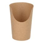 SCOOP KARTON+PE 350CC 112X81,37MM BRUIN KRAFT TBV TORTILLA Productfoto