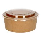 BAK KARTON+PE RO 149X60MM 750CC BRUIN KRAFT TBV SALADE Productfoto
