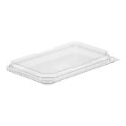SCHAAL RPET 200X126X21MM 400CC TRANSPARANT + VAST DEKSEL TBV VLEESWAREN Productfoto