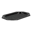 SCHAAL RPET OVAAL 455X302X22MM ZWART CATERING Productfoto