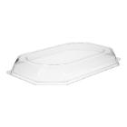 DEKSEL RPET OVAAL 550X375X63MM TRANSPARANT CATERING Productfoto