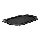 SCHAAL RPET OVAAL 550X360X30MM ZWART CATERING Productfoto