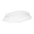 DEKSEL RPET OVAAL 360X260X45MM TRANSPARANT CATERING Productfoto