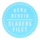 ETIKET 25MM ROND JUMBO VERS BEREID SLAGERSFILET WIT MC WIK 2B ROL A 500 #2 Productfoto