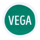 ETIKET 25MM ROND JUMBO VEGA FOODMARKT GROEN MC WIK 2B ROL A 500 #2 Productfoto
