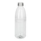 FLES RPET 1000CC TRANSPARANT Productfoto