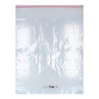 ZAK RLDPE 30MY 600X700MM+50MM KLEP EN PLAKSTROOK GEPONST EN BEDRUKT TBV KLEDING Productfoto