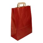 DRAAGTAS PAPIER 32+2X7,5X43CM ROOD 80GRS PLAT HANDVAT #2 Productfoto