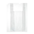 DRAAGTAS HEMD 25+2X6X50CM TRANSPARANT LDPE 25MY GEBLOKT Productfoto