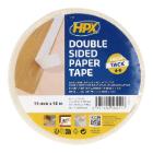 TAPE PAPIER DUBBELZIJDIG WIT 15MMX50MTR Productfoto