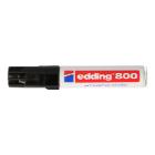 STIFT ZWART BEITELPUNT 12 MM EDDING 800 GROOT Productfoto