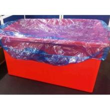 PE-Haube 750 mm x 700 mm 20my blau Produktbild