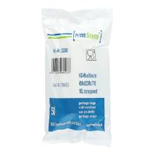 HDPE-Rubbishbags 450 mm x 520 mm transparent roll 16l T10 PrimeSource product photo