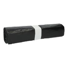 LDPE-Rubbishbags 700 mm x 1100 mm black roll 120l T60 product photo