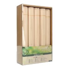 Hartholz Schaschlik-Spiesse einseitig spitz 25 cm Produktbild