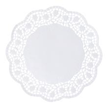 Tortenspitzen Papier rund &Oslash; 20 cm weiss Produktbild