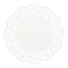 Tortenspitzen Papier rund &Oslash; 30 cm weiss Produktbild