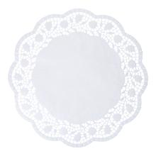 Tortenspitzen Papier rund &Oslash; 34 cm weiss Produktbild