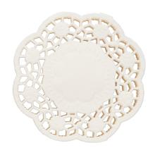 Tortenspitzen Papier rund &Oslash; 9cm weiss Produktbild
