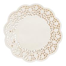 Tortenspitzen Papier rund &Oslash; 15 cm weiss Produktbild
