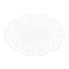 Mocha doilies paper oval 17 cm x 24 cm white product photo