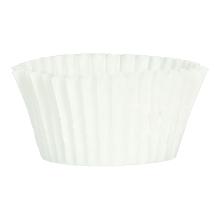 Pastry capsules artificial parchment Ø 28 mm x 16 mm white product photo