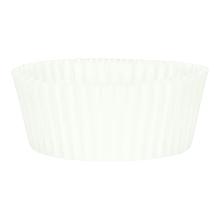 Geb&auml;ckkapseln Papier &Oslash; 55 mm x 30 mm weiss Produktbild