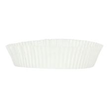 Geb&auml;ckkapseln Papier &Oslash; 95 mm x 25 mm weiss Produktbild