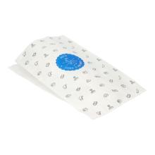 Craftpaper Butcherbags 16 cm + 6 cm x 28 cm white neutral printing  Fresh product photo