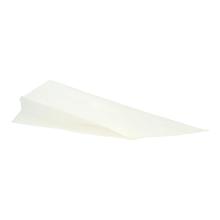 Pergament-Ersatz Faltenbeutel 15 cm x 7 cm x 28 cm weiss Produktbild