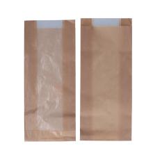Sichtstreifenbeutel Kraft-Pergamin 12 cm x 5 cm x 27 cm braun Produktbild