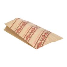 Kraftpaper Butcherbags 20 cm + 7 cm x 33 cm brown neutral printing Fresh product photo