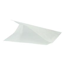 Snacktüte Kraftpapier 160 mm x 160 mm weiss 2-seitig offen Produktbild