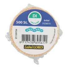 LabelLord Aqualabel Dienstag 1 Rolle = 500 Etiketten Produktbild