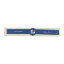 Konsum - labels 30 mm x 210 mm 2-coloured white 500 pcs per roll product photo