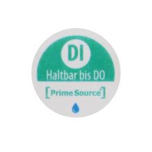 Label Dienstag + haltbar bis wasseraufl&ouml;send PrimeSource 1 Rolle = 500 Stck Produktbild
