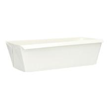Baking-Pan Corrugated cardboard 191 mm x 77 mm x 55 mm 500g undivided white product photo