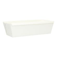 Baking-Pan Corrugated cardboard 213 mm x 95 mm x 60 mm 1000g undivided white product photo