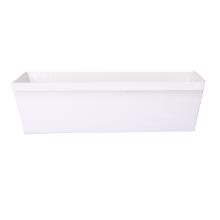 Leberkäs-Backschale Wellpappe 295 mm x 110 mm x 83 mm 2000g ungeteilt weiss Produktbild