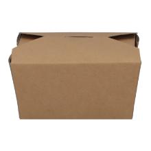 Asia carton-box 125 mm x 118 mm x 60 mm 800ml square brown PP-coated product photo