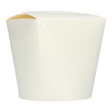 Asia-Karton-Box 100 mm x 85 mm x 96 mm 769ml rund weiss PE-beschichtePrimeSource Produktbild
