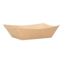 Snackschale Kraftkart 160 mm x 120mm x 45mm ungeteilt 400ml braun FSC Mix Credit Produktbild