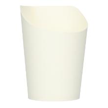 Wrapbecher Kraft-PE &Oslash; 55 mm x 100 mm 200ml weiss Produktbild