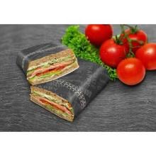 Sandwichbeutel Kraft 305 mm x 105 mm Neutralmotiv Black Board (Brotschnitte) Produktbild