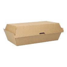 Take-Away-Cartonbox 248 mm x 130 mm x 75 mm 1100ml brown product photo