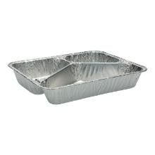 Alu-Men&uuml;schale 227 mm x 176 mm x 40 mm 3-geteilt 210+275+490ml Pro-Line Produktbild