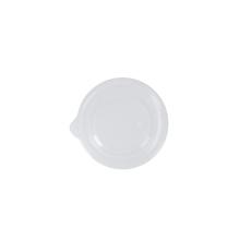 Flat lid PP &Oslash; 13 cm transparent with louvre for reusable bowl product photo