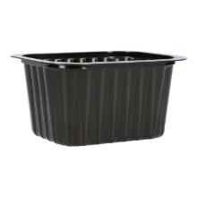 PP-Schale 138 mm x 114 mm x 70 mm 650 ml ungeteilt schwarz Produktbild